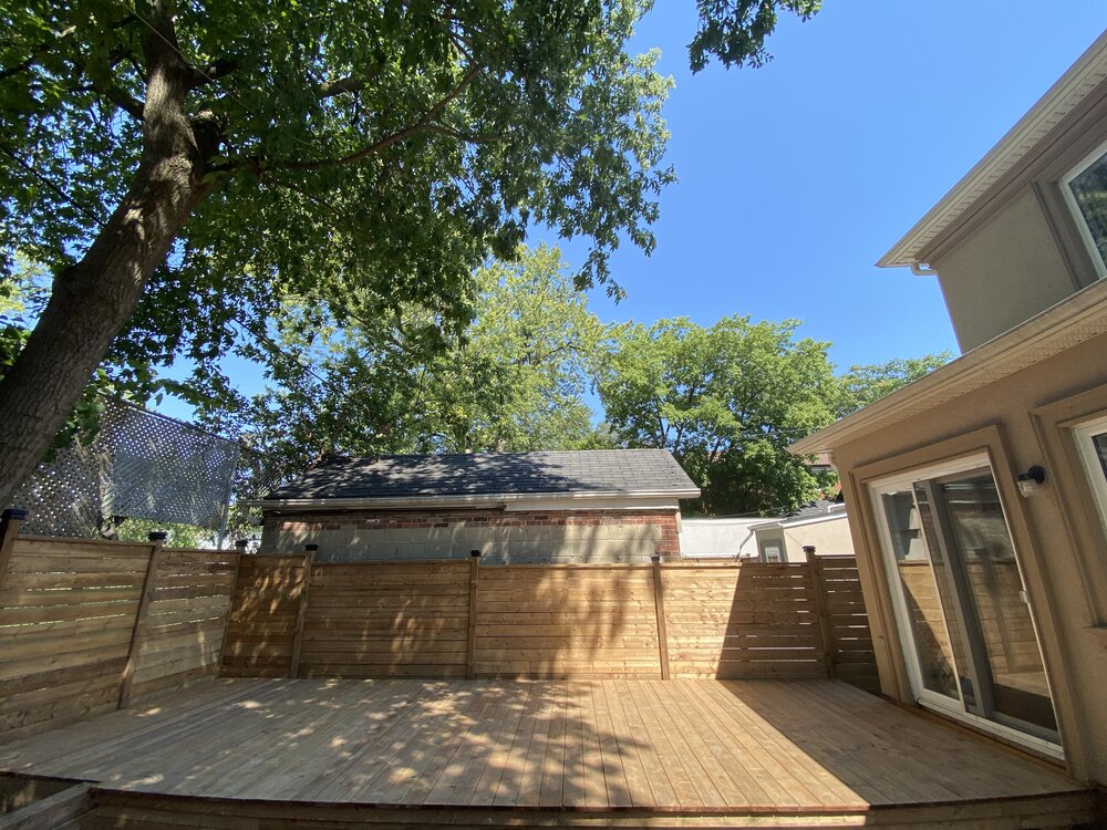 High Park Backyard Remodel